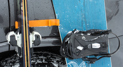 Ski Bumper: Magnetic Ski and Snowboard Guard