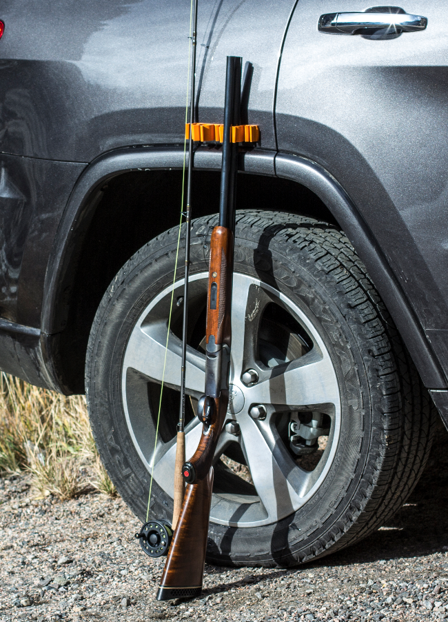 Sportsman Bumper: Fishing Rod and Gun Holder – Sport Bumper